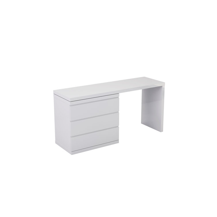 Orren Ellis Carino High Gloss Dresser Extension Piece Wayfair